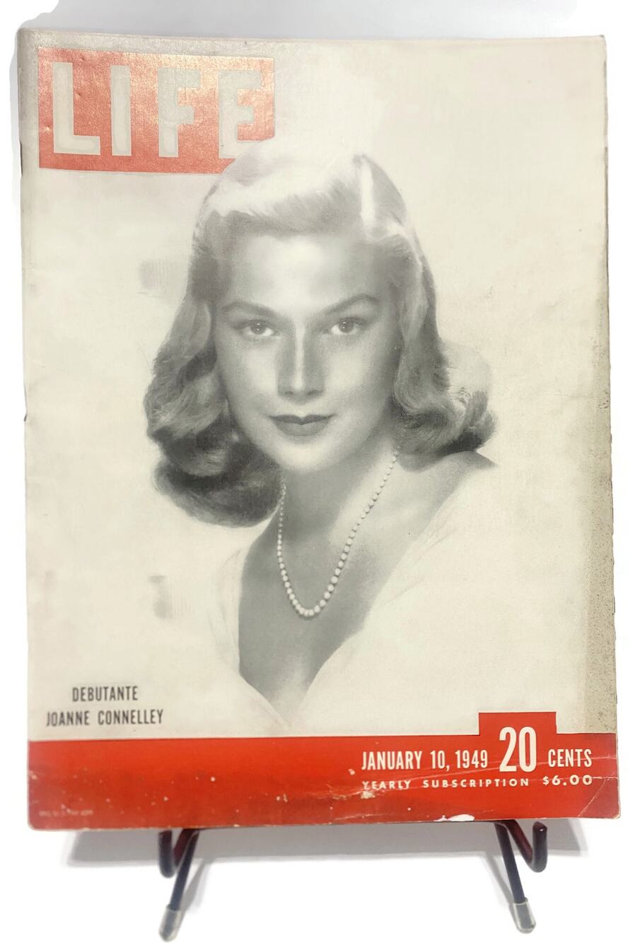 LIFE Magazine January 10 1949 Joanne Connelley Debutante Cover Vintage